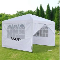 10x10 Canopy Tent Side Walls Included