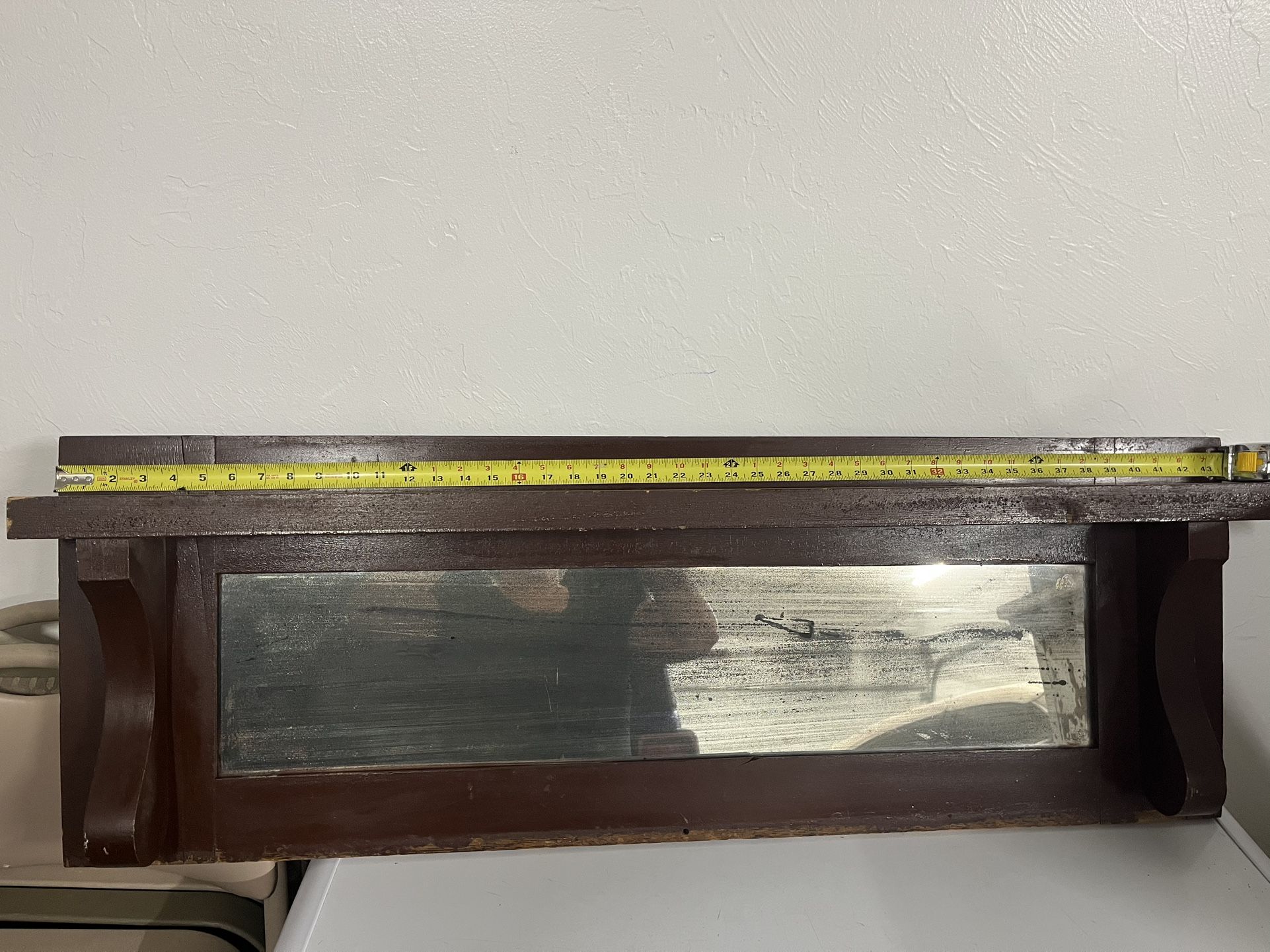 Heavy Mirror W Shelf