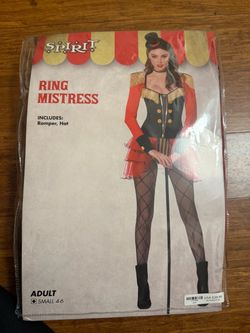 Spirit Ring Mistress Halloween Costume Adult Small