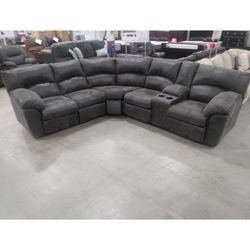 Reclining Sectional In Stock For Immediate Delivery 