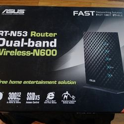 Baya comerciante suspicaz ASUS RT-N53 Dual-band Wireless-N600 Router OPEN BOX NEW for Sale in Queens,  NY - OfferUp