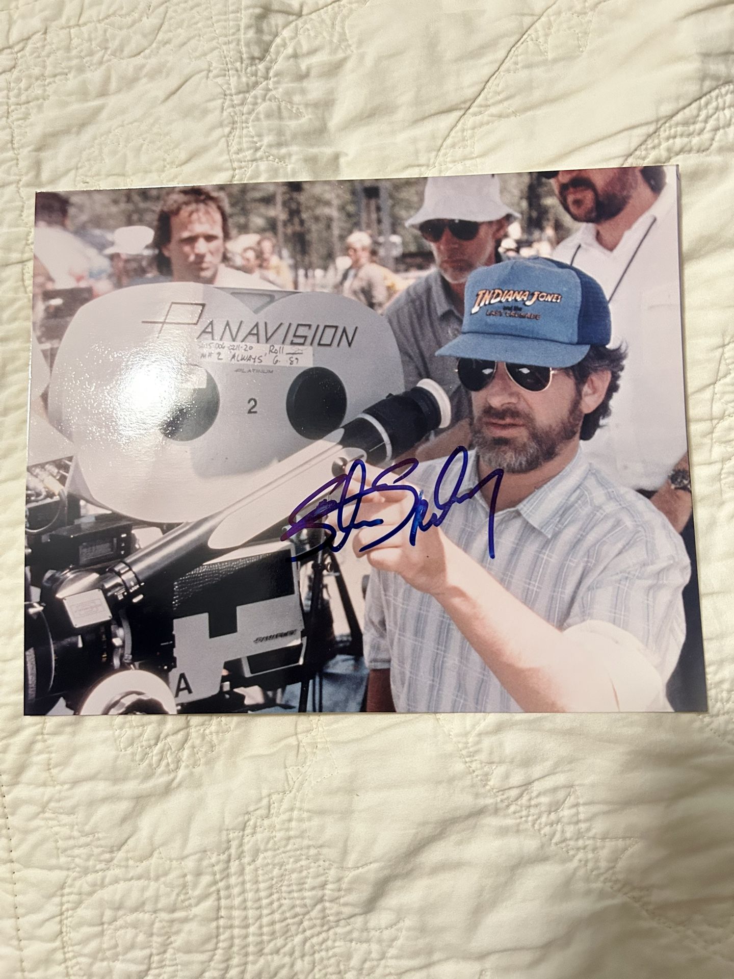 Steven Spielberg Signed 10x8