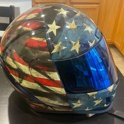 Size Large - Icon Airform Motorcycle Helmet - like new