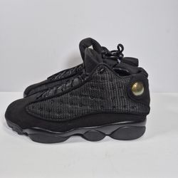 Air Jordan 13 Retro Black Cat Sneakers Size 10.5 414571-011 Nike Women's Size 12