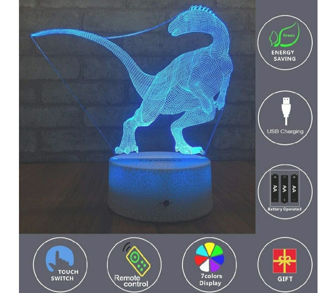 Dinosaur Lamp