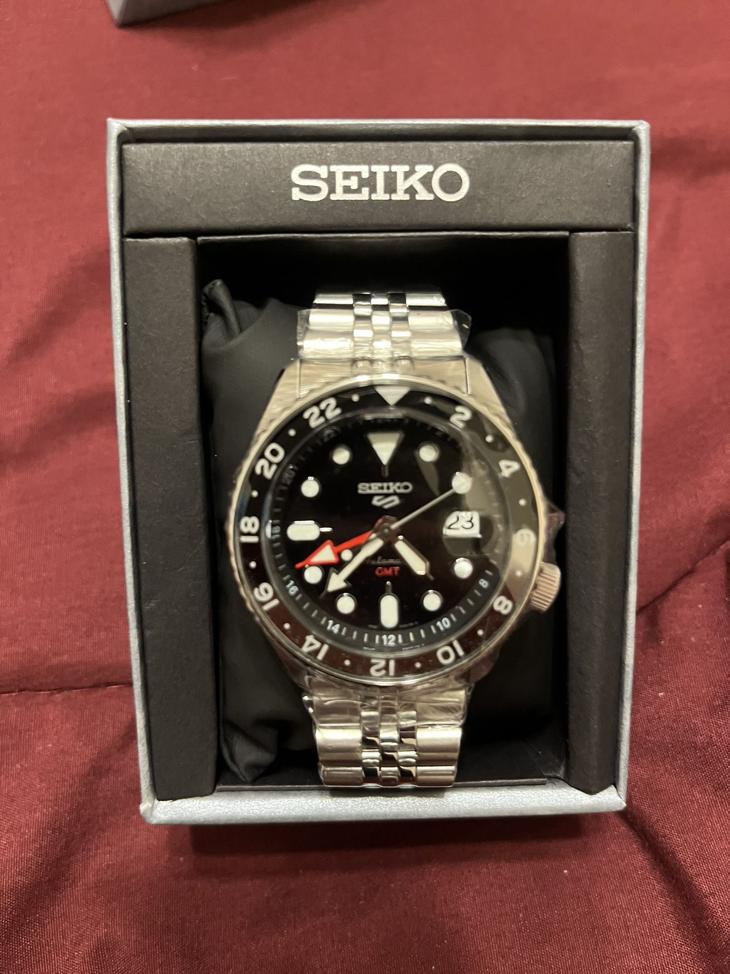Seiko GMT Automatic Watch