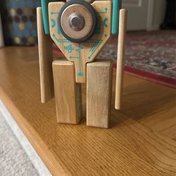Magbot Magnetic Wooden Blocks