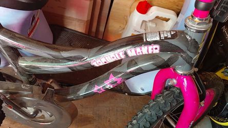 Pink bicycle