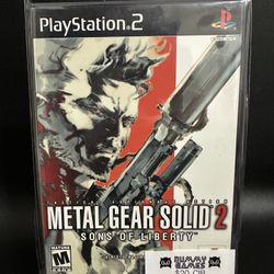 Metal Gear Solid 2 For PlayStation 2