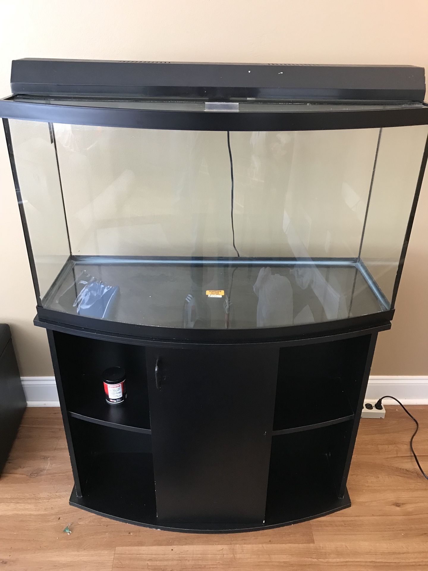 46 Gallon Bow Front Aquarium