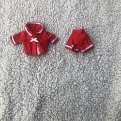 Vintage Barbie Outfit 1990s - Red