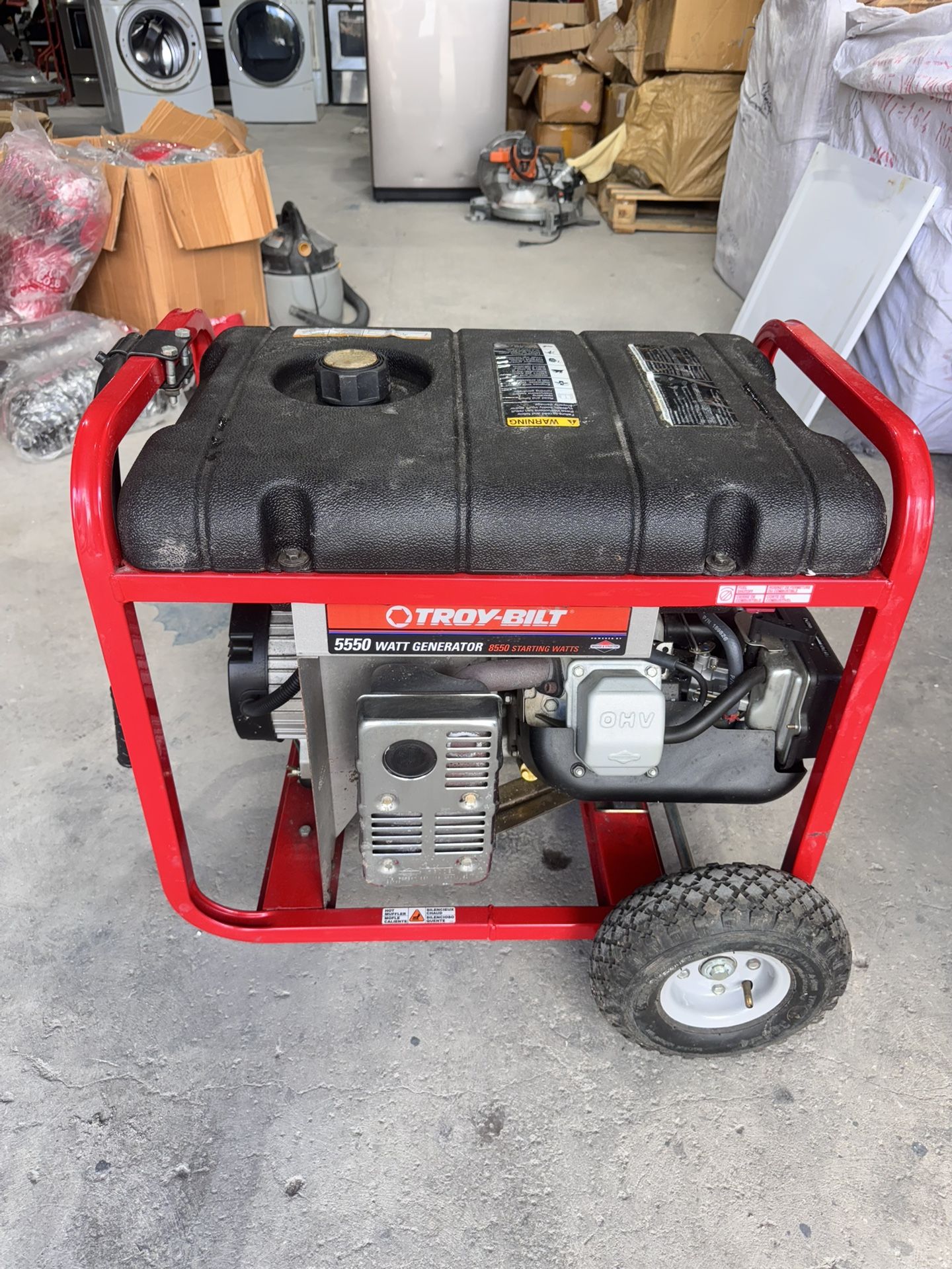 Troy Bilt 5550 Watt Generator