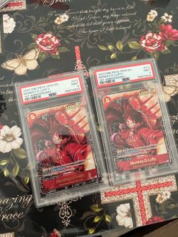 Luffy 1st anniversary op05 Psa 9 op one piece