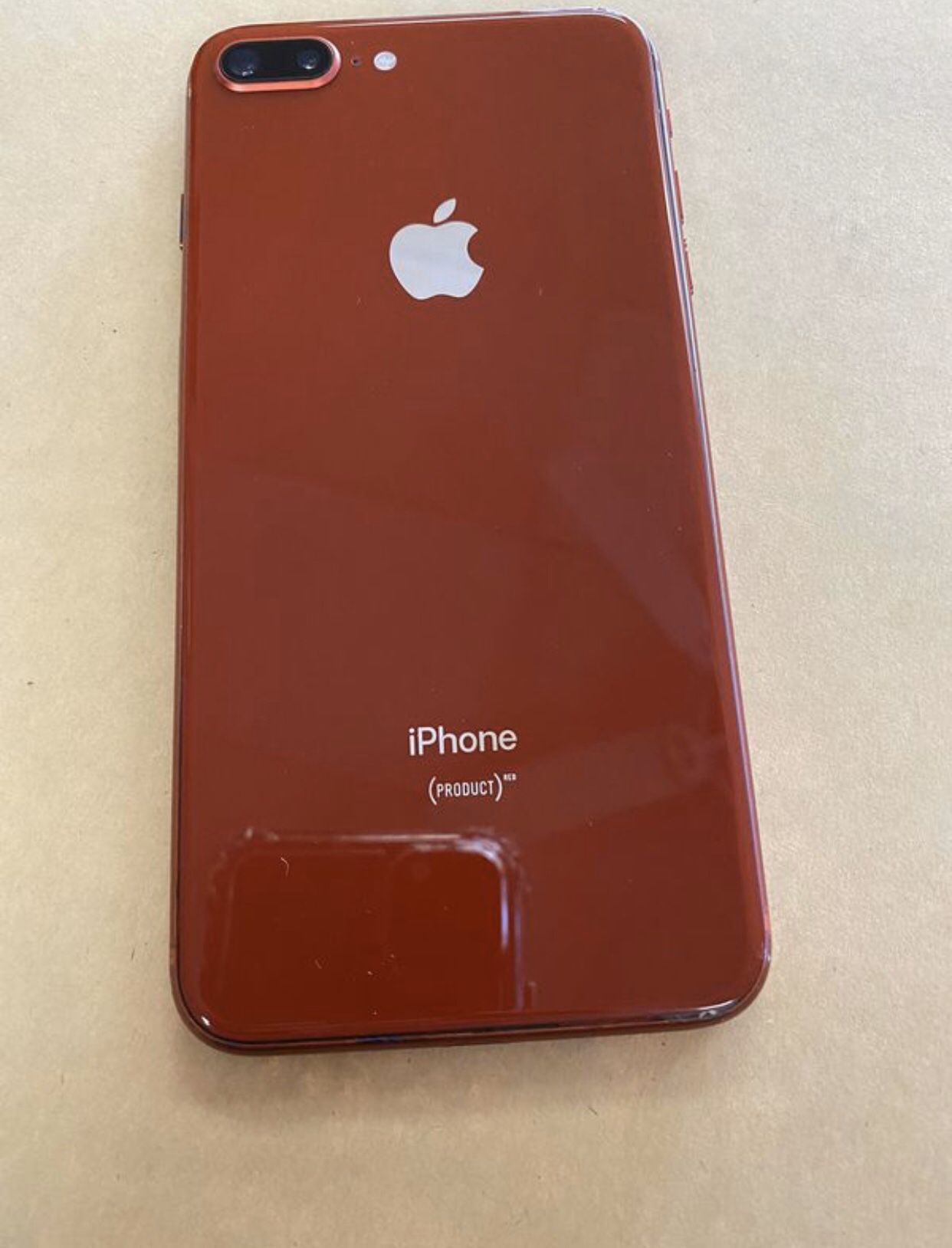 iPhone 8 Plus red 64gb for boost mobile or sprint,great overall condition.