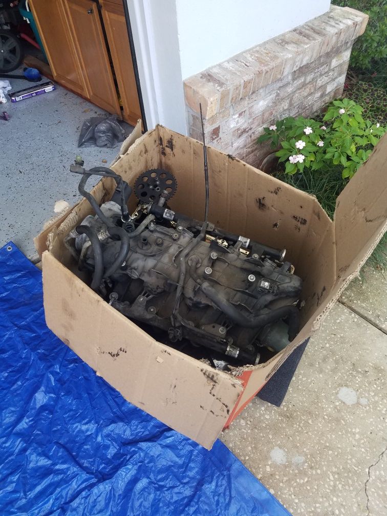 Box of truck LS motor parts