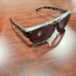 Bobster Matte Gray Tortoise Frame Smoked Lens Sunglasses