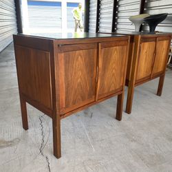 Vintage Mid Century Nightstands by Jack Cartwright for Founders