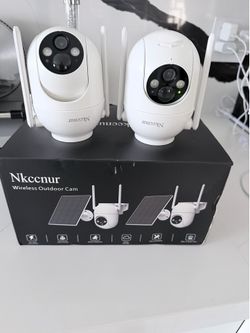 2 solar wireless camera