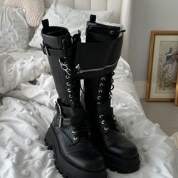 Zara combat Boots - Brand New 