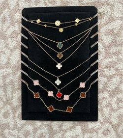 VCA Clover Bracelets and Necklaces $15 EACH  **READ DESCRIPTION**