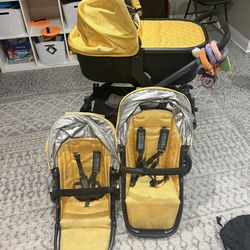 Uppababy Stroller + 3 Seats + Accessories!