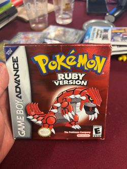 Pokemon ruby Gameboy advance