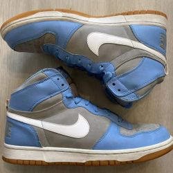 2008 Nike Big Nike High UNC Sneakers Mens Size 10.5