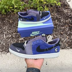 Jordan 1 Low “voodoo” Zion Sizes 8.5