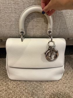 Christian Dior Be Dior White Leather Handbag