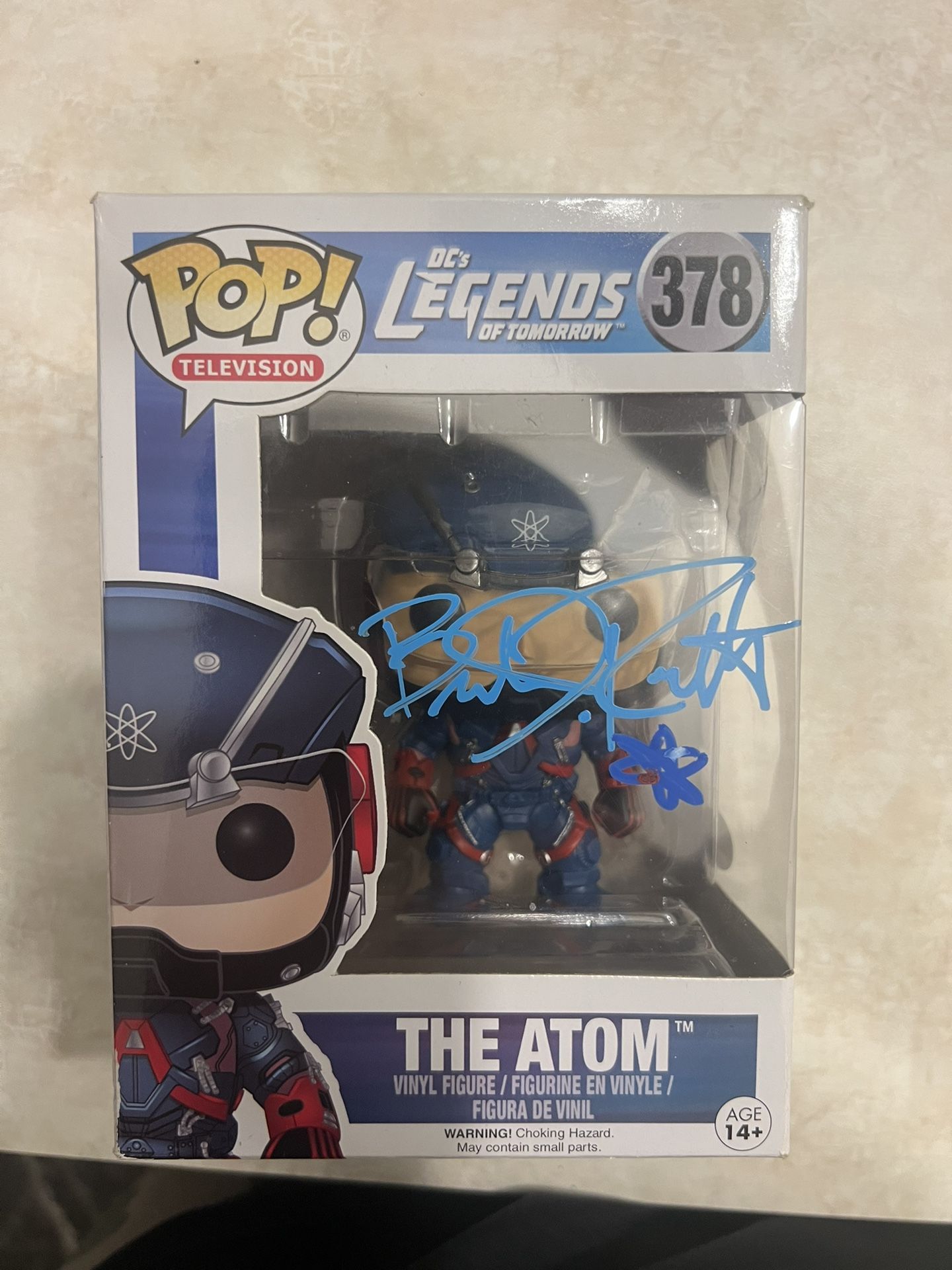 The Atom Funko (Signed by Brandon Routh)