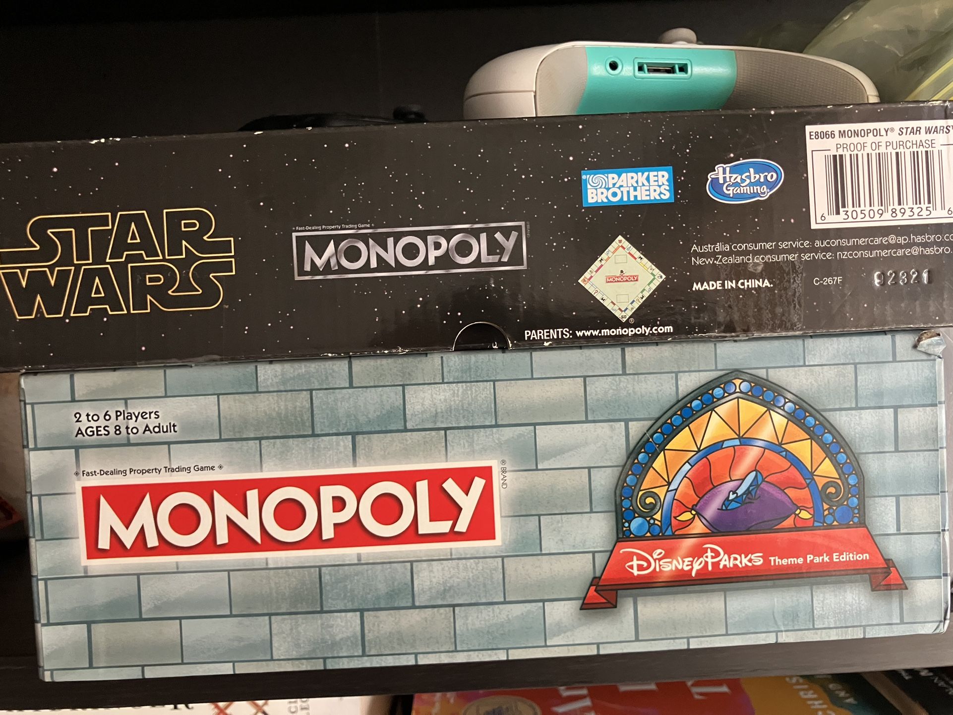 Monopoly: Disney Parks And Star Wars