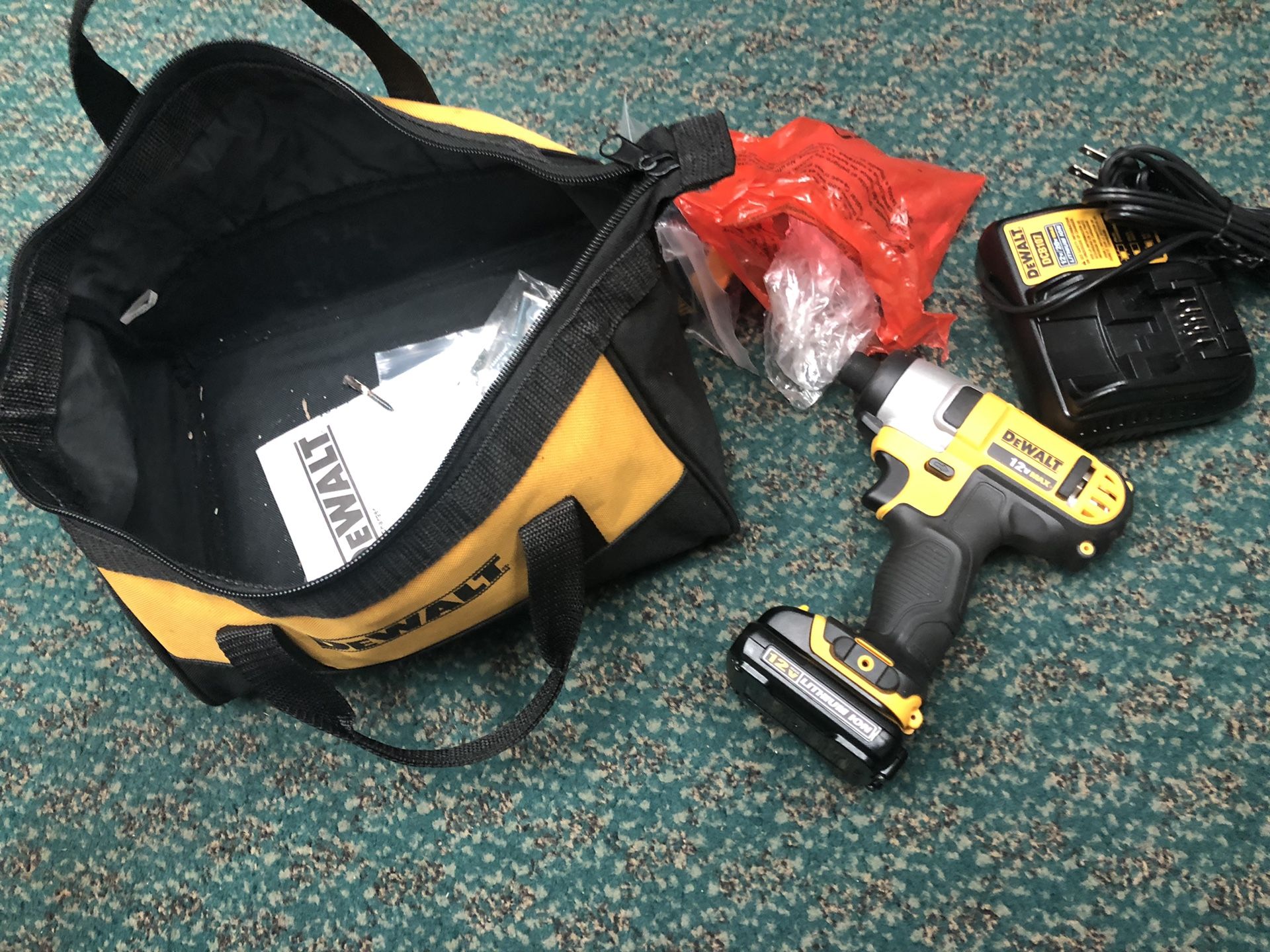 Drill, Tools-Power Dewalt Drill W/2 Batteries & Charger.. Negotiable