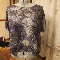 Plus Size Sheer Shirt