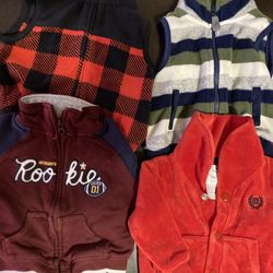 Baby boys sweater and vest 3 month old 4 pieces