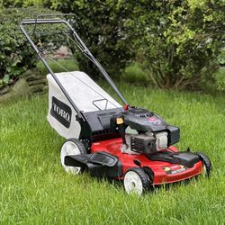 Pro Series Kohler Powered Toro 22” 3n1 SELF PROPELLED Lawn Mower with Deck Spout & MORE 