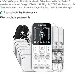 Muscle stimulator with 24 modes