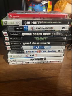 EMPTY VIDEO GAME CASES lot