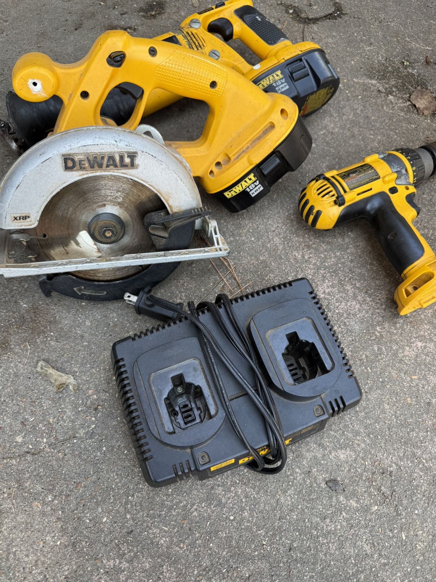$99 For All Three- 1 Saw, 2 Drills And Charger