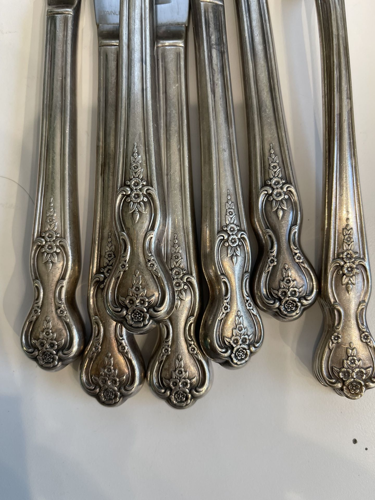 Vintage Silverware Stainless Steel 