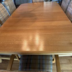 Large table and 10 chairs