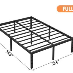 Size Full 14 Inch Tall Heavy Duty Bedframe