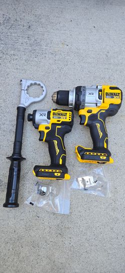 Dewalt 20v Hammer Drill Brushless XR 3speed and Impact Driver Brushless XR 3speed Brand New Tools Only