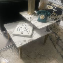 Mid century Modern Telephone Side Table