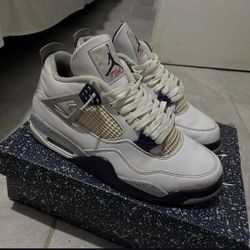 Jordan 4 Navy Blue 