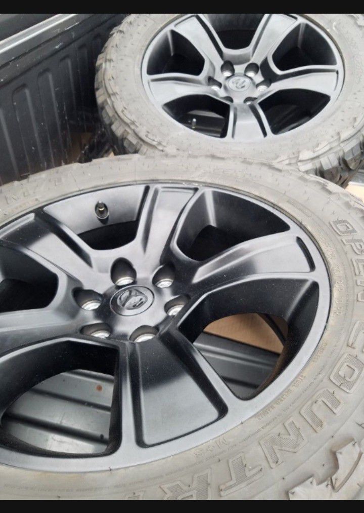 Chevy Gmc Dodge Ram 20 inch rims and tires
