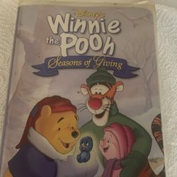 Winnie The Pooh VCR Tape