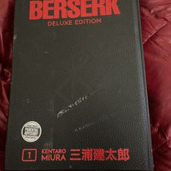 Berserk Deluxe Volume 1 by Kentaro Miura Hardcover Fantasy Manga