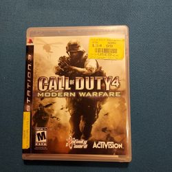 Call of Duty Modern Warfare 4 on PS3