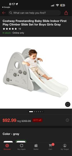 Toddler slide
