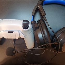 PS5 CONTROLLER WITH PADDLES / Headset